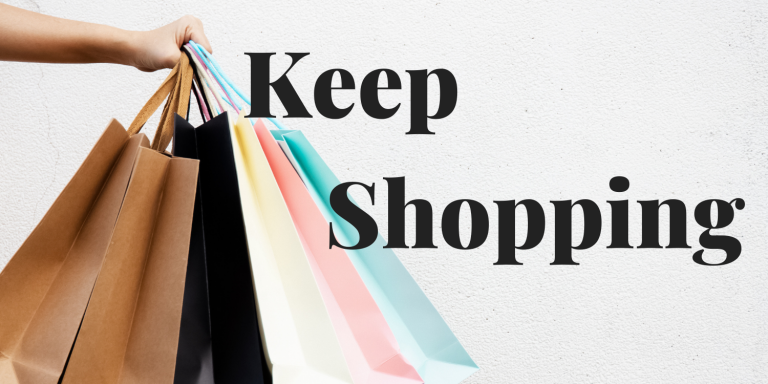 Keep Shopping blog cover
