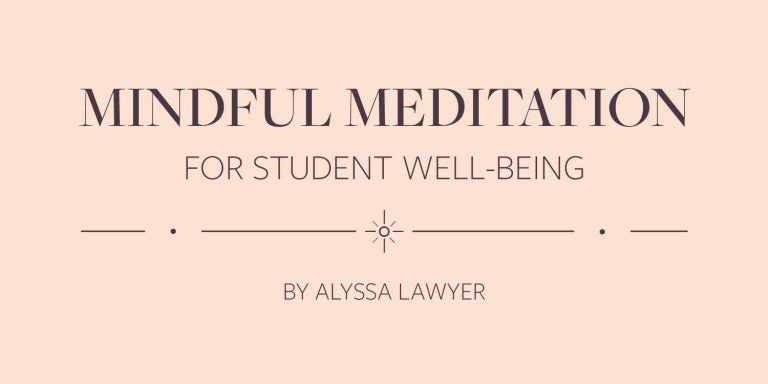 Mindful Meditation blog cover