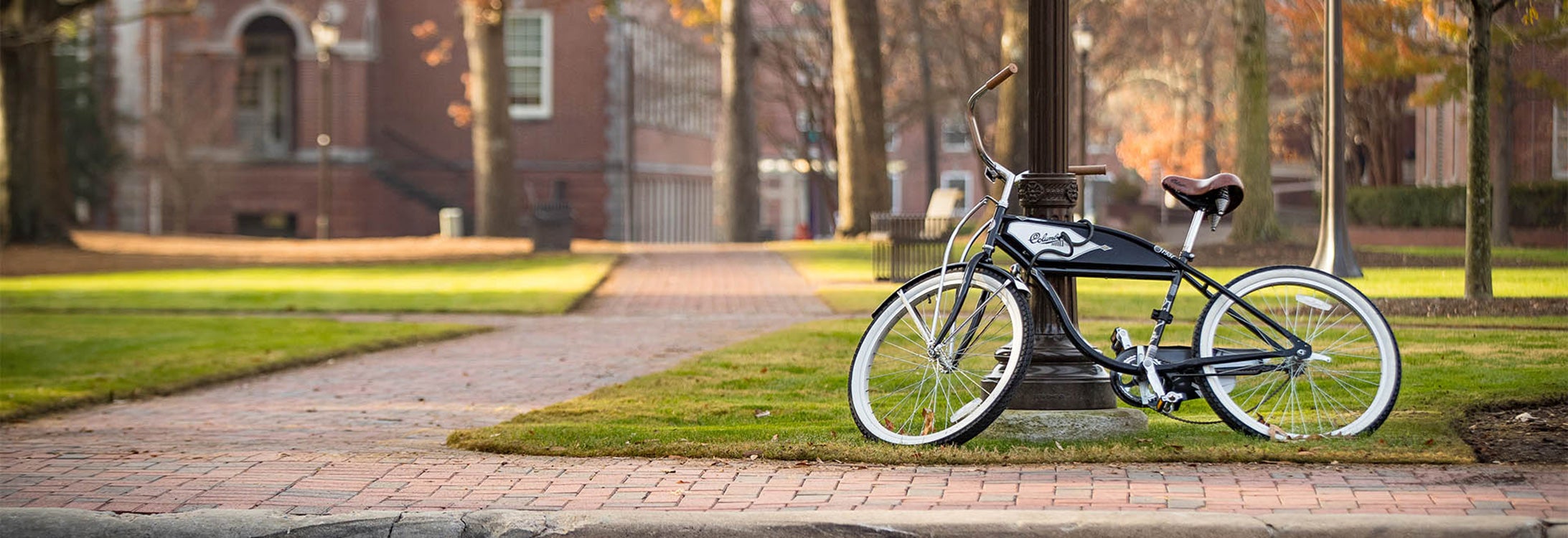 Bike on campus