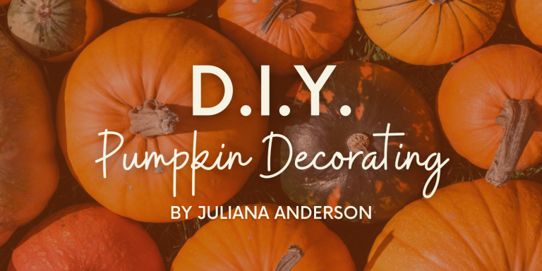 DIY Pumpkin Decorating blog cover