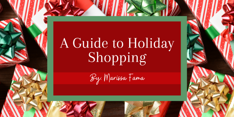 A guide to Holiday Shopping blog cover