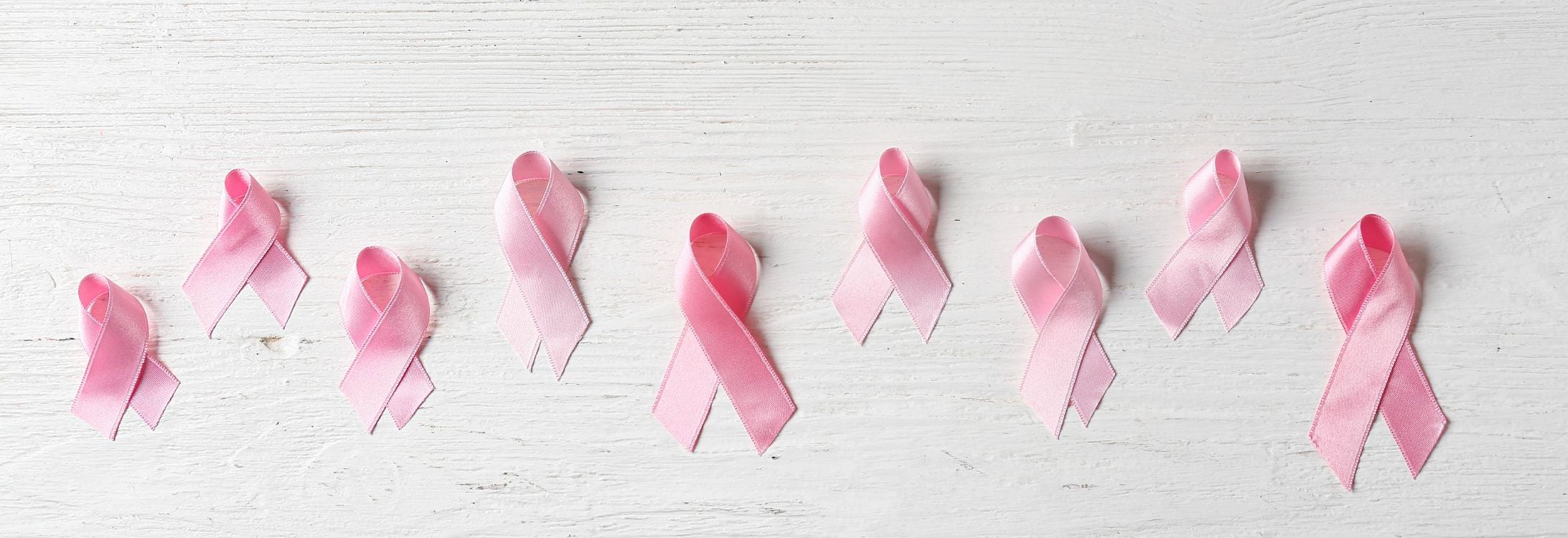 Breast Cancer Awareness blog cover - pink ribbons